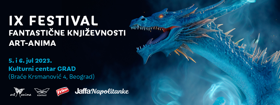 9. Festival fantastične književnosti Art-Anima 5. i 6. jula u KC Gradu